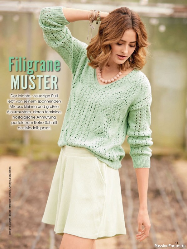 Вязаные проекты в журнале &laquo;Meine Strickmode Sonderheft - MS204 2026&raquo;
