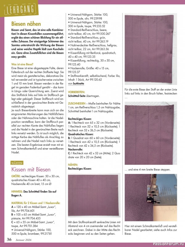 Коллекция проектов для рукодельниц в журнале «Anna Germany №1 2026»