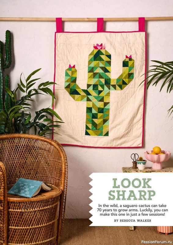 Коллекция проектов для рукодельниц в журнале «Love Patchwork & Quilting №149 2025»