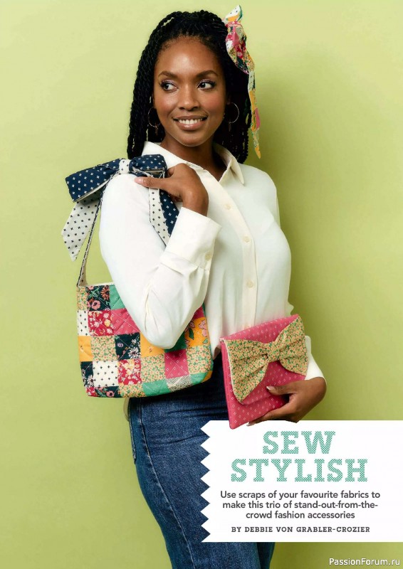 Коллекция проектов для рукодельниц в журнале «Love Patchwork & Quilting №149 2025»