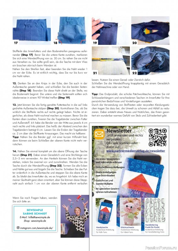 Коллекция проектов для рукодельниц в журнале &laquo;Patchwork das Magazin №5 2026&raquo;