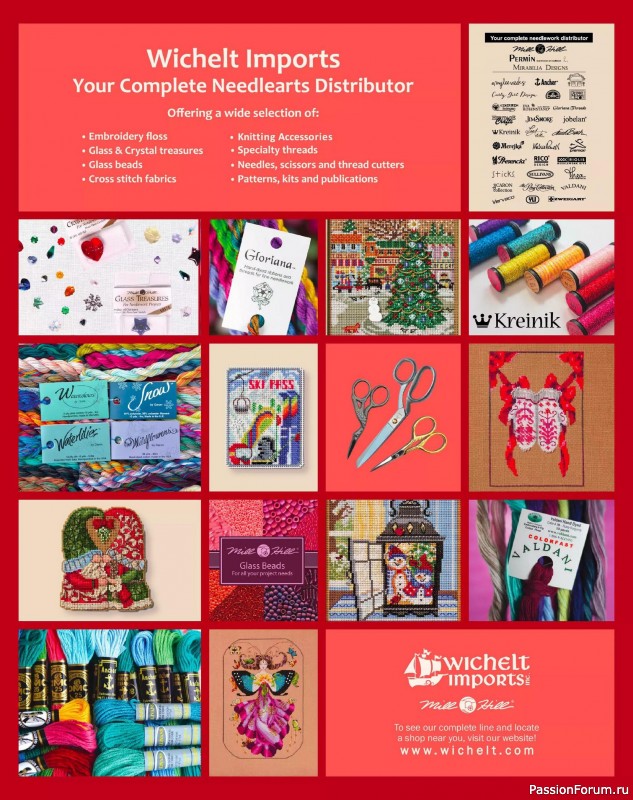 Коллекция проектов для рукодельниц в журнале «Quilter's World - Winter 2025»