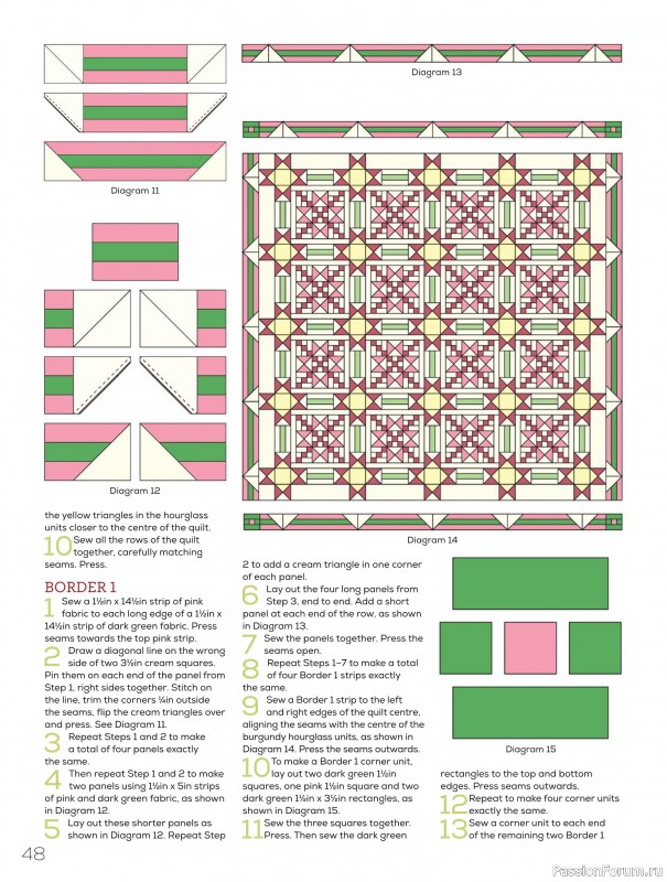 Коллекция проектов для рукодельниц в журнале «Quilters Companion №135 2025»