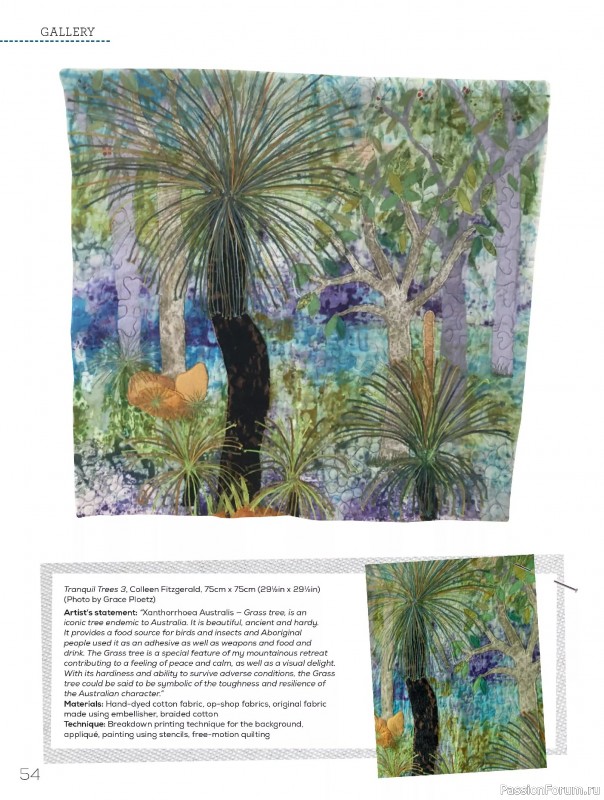 Коллекция проектов для рукодельниц в журнале «Quilters Companion №136 2025»