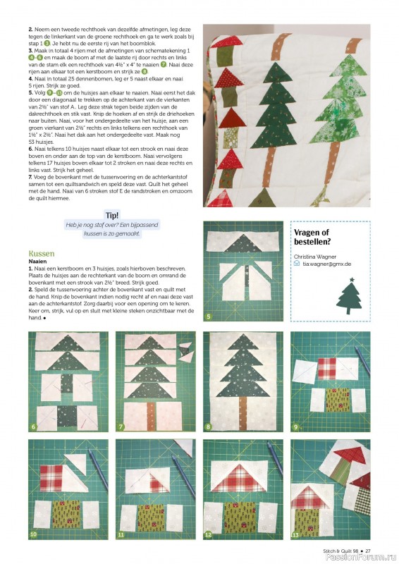 Коллекция проектов для рукодельниц в журнале «Stitch & Quilt №98 2026»