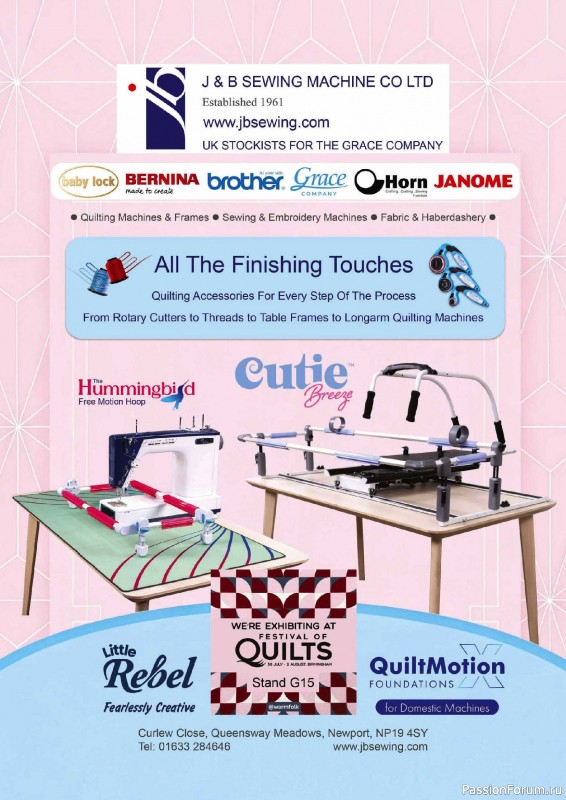 Коллекция проектов для рукодельниц в журнале &laquo;Todays Quilter №143 2026&raquo;