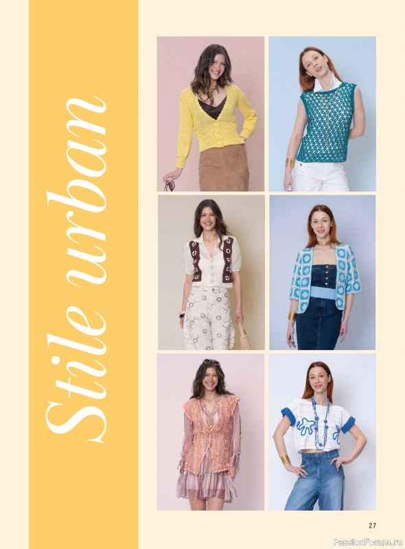 Коллекция проектов в журнале &laquo;Mani di Fata Moda - Maggio-Giiugno 2026&raquo;