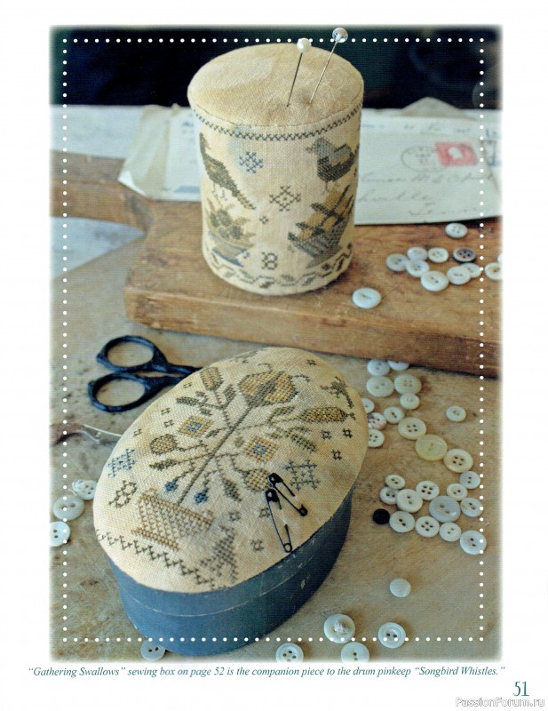 Коллекция вышивки в книге «Sewing Club»
