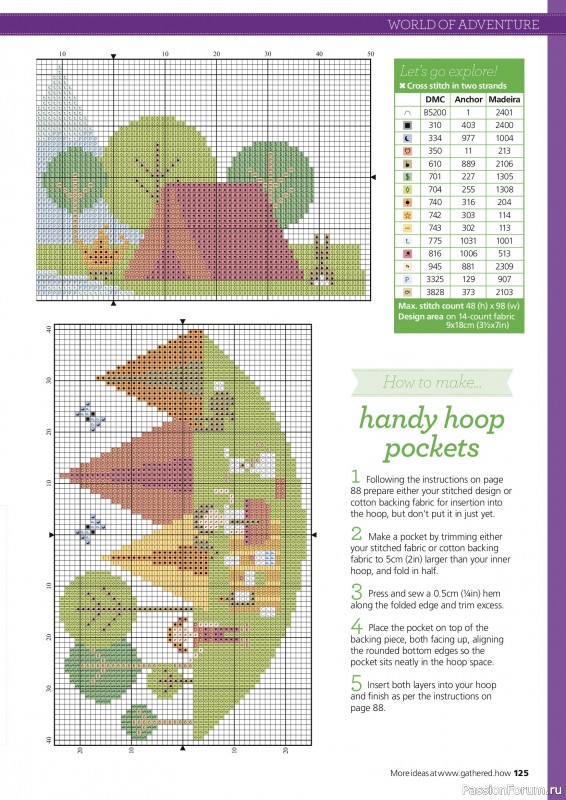 Коллекция вышивки в журнале «Ultimate CrossStitch Collection - Contemporary 2026»