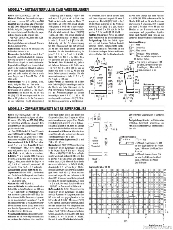 Вязаные модели для детей в журнале &laquo;Kinder Maschenmode №2 2026&raquo;