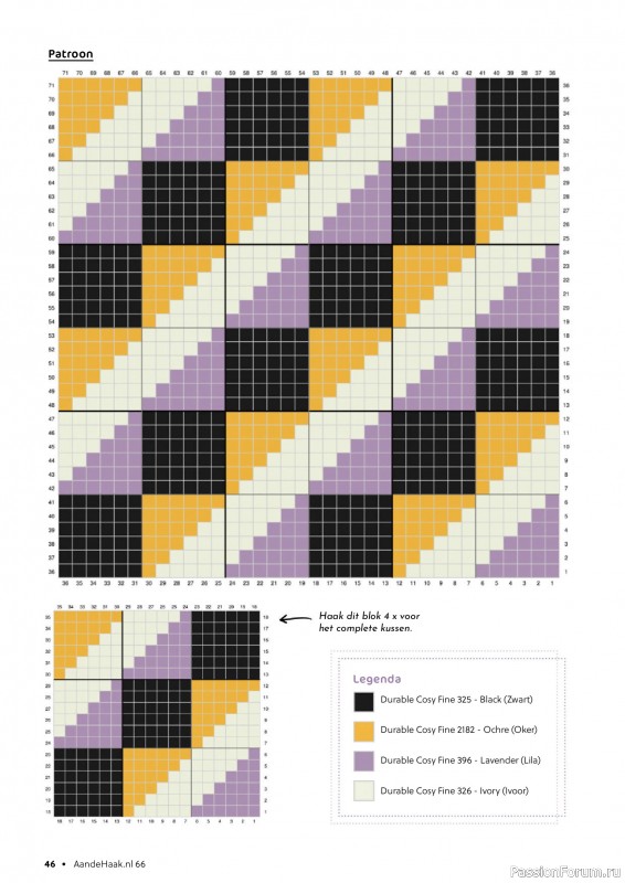 Вязаные проекты крючком в журнале &laquo;Aan de Haak №66 2025&raquo;