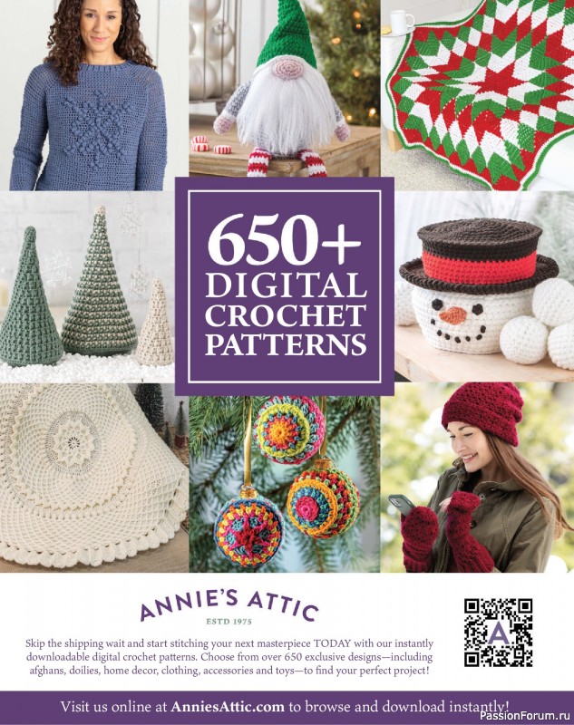 Вязаные проекты крючком в журнале &laquo;Crochet World Specials - Late Autumn 2026&raquo;