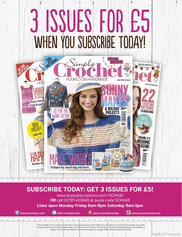 Вязаные проекты крючком в журнале «Love Crochet №36 2026»
