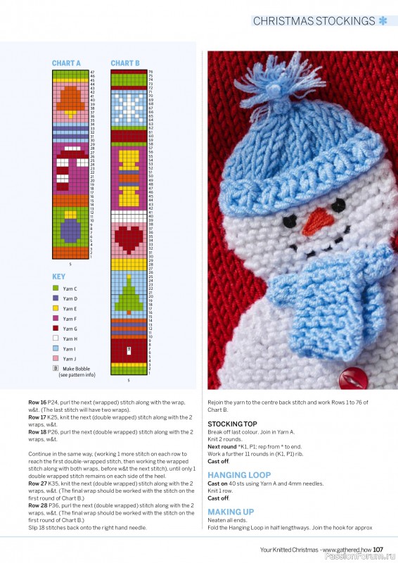 Вязаные проекты крючком в журнале «Simply Knitting - Your Knitted Christmas - 2025»