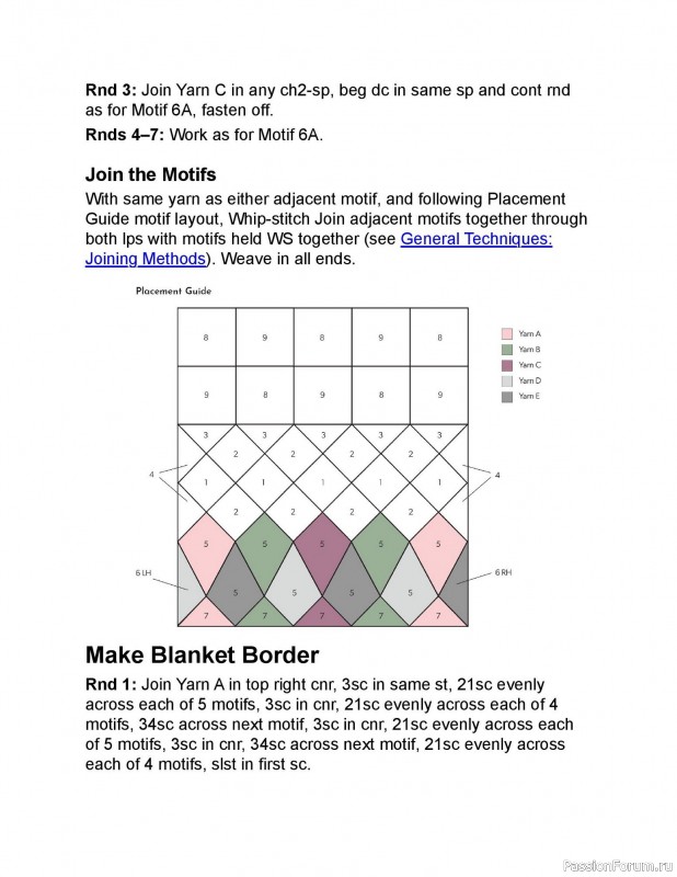 Вязаные проекты в книге «Crochet Modular Blankets». Продолжение
