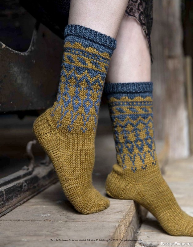 Вязаные проекты в книге «Knitted Kalevala»