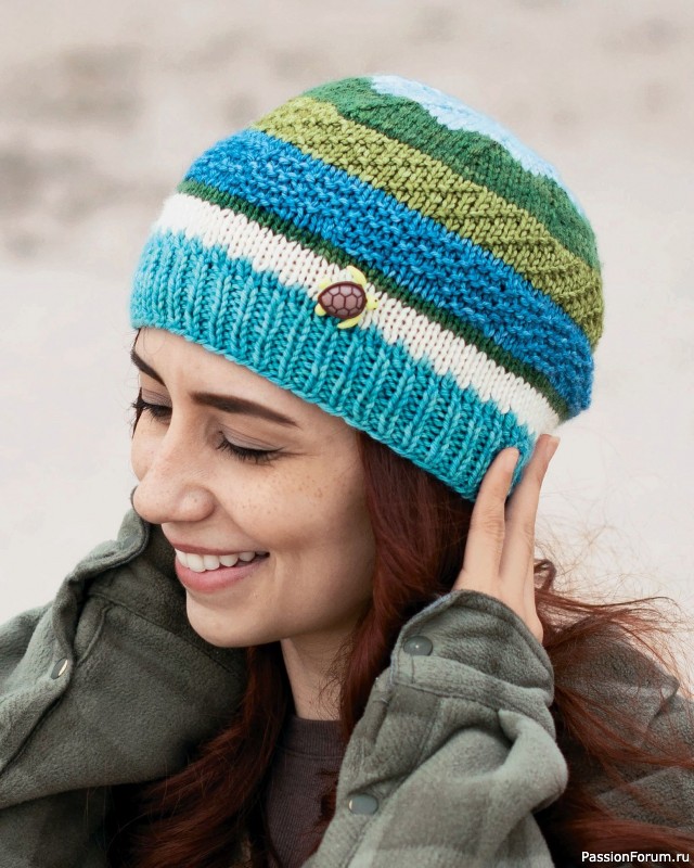 Вязаные проекты в книге «Knitting the U.S.A.». Часть 1