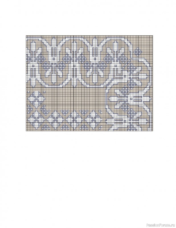 Вязаные проекты в книге &laquo;Вышиваем крестом скатерти, салфетки, рушники&raquo;. Часть 2