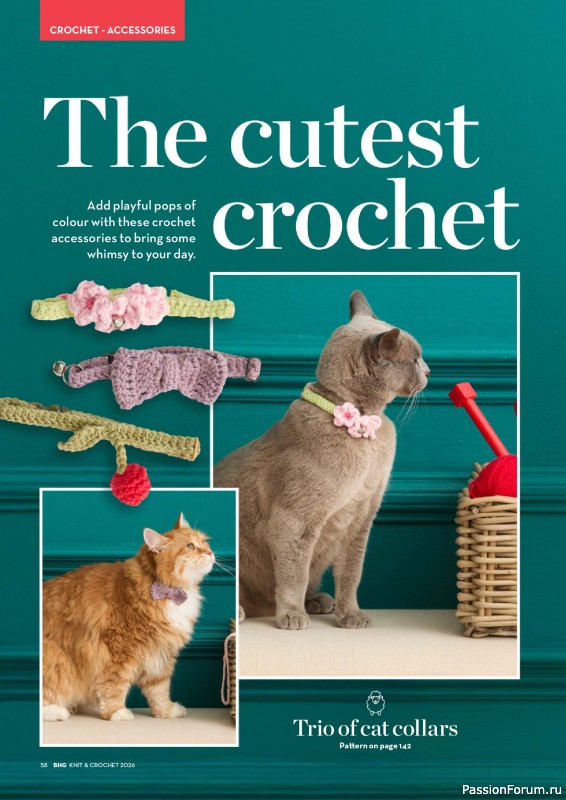 Вязаные проекты в журнале «Better Homes & Gardens Specials №7 2026»