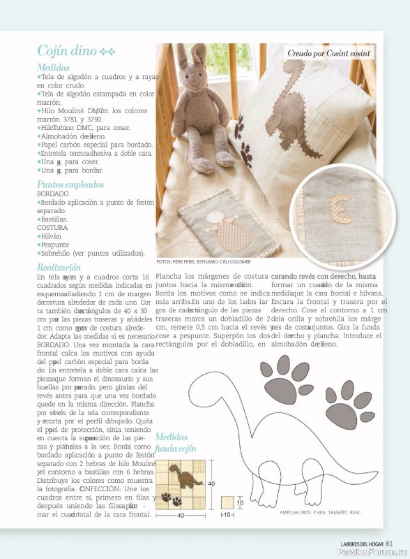 Коллекция проектов для рукодельниц в журнале &laquo;Labores del hogar №793 2025&raquo;