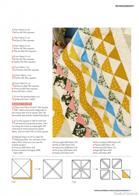 Коллекция проектов для рукодельниц в журнале «Love Patchwork & Quilting №155 2025»