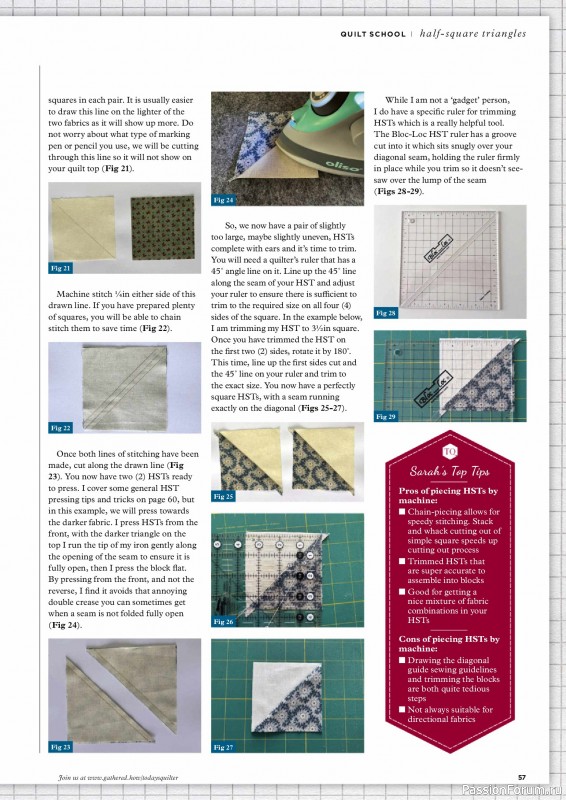 Коллекция проектов для рукодельниц в журнале «Todays Quilter №133 2025»