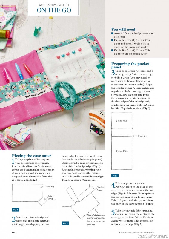 Коллекция проектов для рукодельниц в журнале &laquo;Todays Quilter №139 2026&raquo;