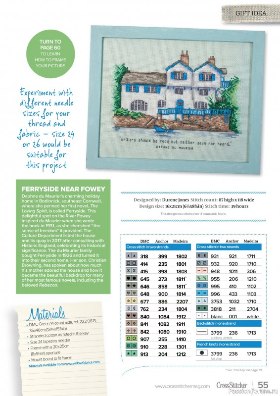 Коллекция вышивки в журнале «CrossStitcher №420 2025»