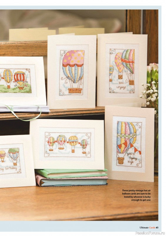 Коллекция вышивки в журнале «Ultimate CrossStitch – Cards 2026»
