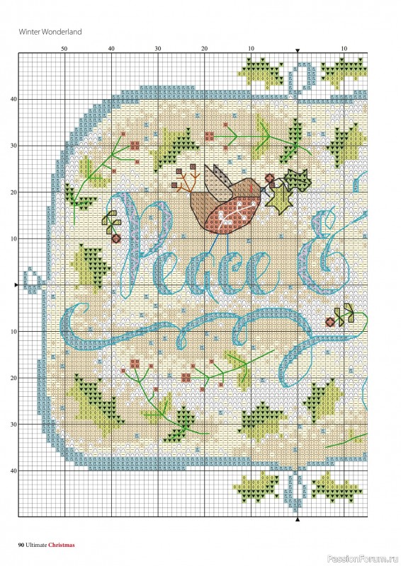 Коллекция вышивки в журнале «Ultimate CrossStitch – Christmas 2026»