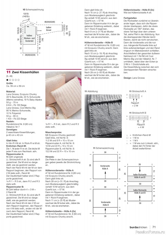Вязаные модели в журнале «Burda Stricken №4 2024»