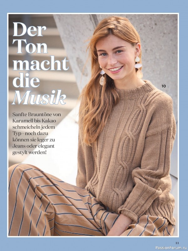Вязаные модели в журнале &laquo;Sabrina №11 2026 German&raquo;
