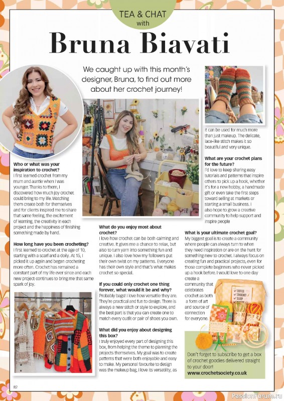 Вязаные проекты крючком в журнале &laquo;Crochet Now №130 2026&raquo;