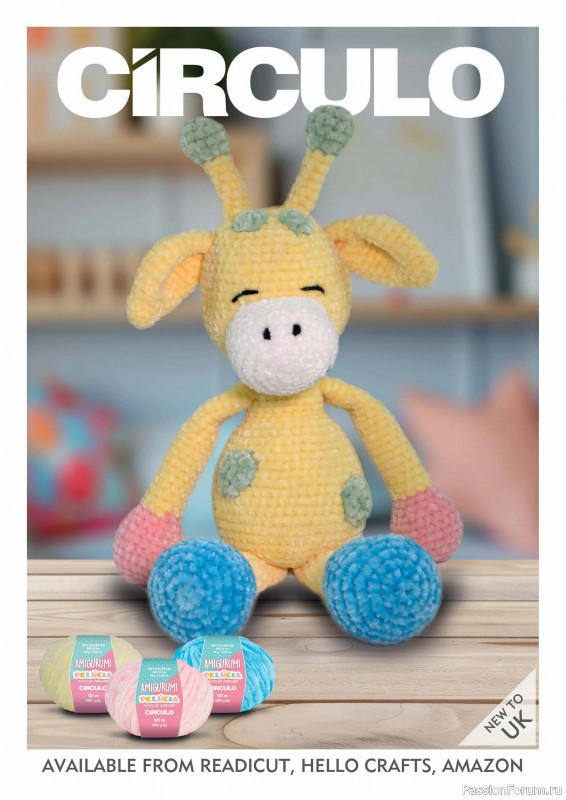 Вязаные проекты крючком в журнале «Inside Crochet №183 2025»