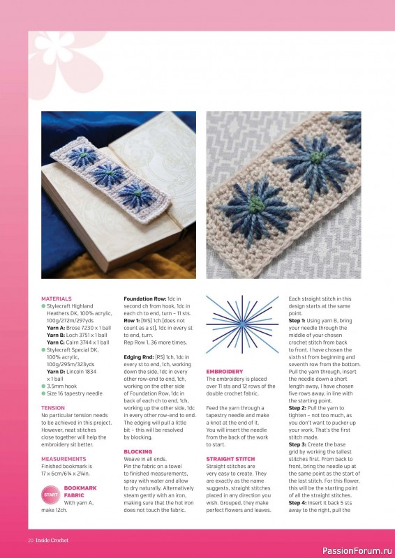 Вязаные проекты крючком в журнале &laquo;Inside Crochet №186 2026&raquo;