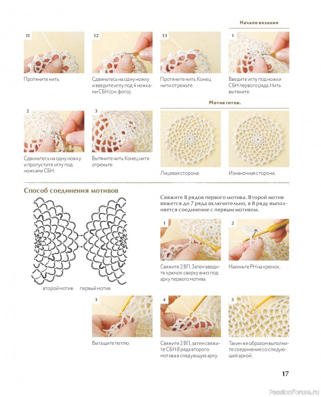 Вязаные проекты в книге &laquo;Ажурное вязание крючком с Казе Кобо&raquo;