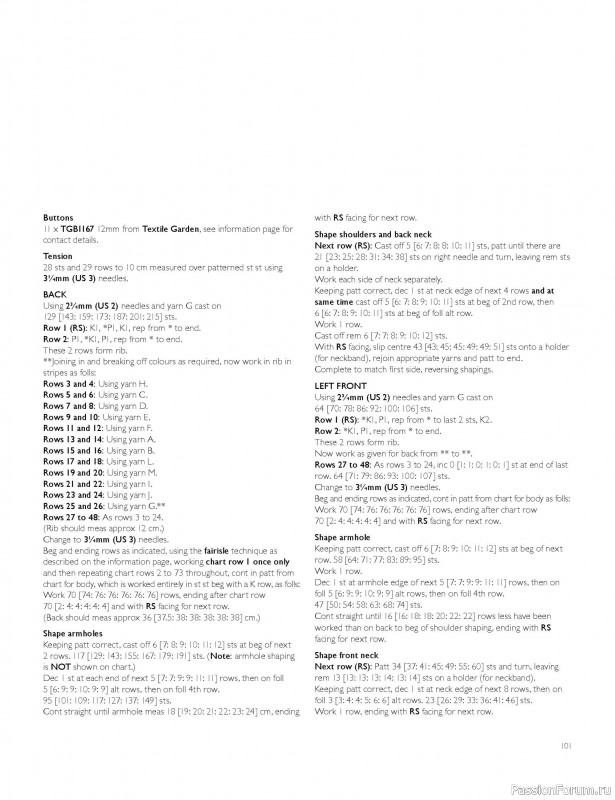 Вязаные проекты в книге «Westmorland»