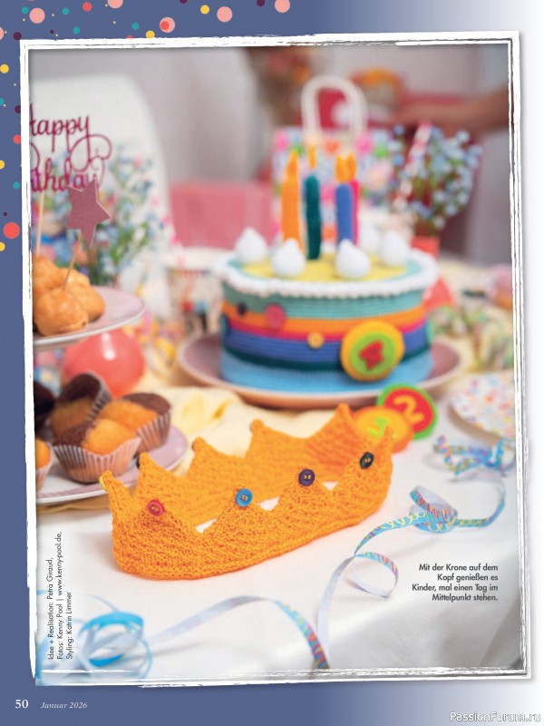 Коллекция проектов для рукодельниц в журнале «Anna Germany №1 2026»