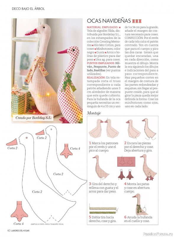 Коллекция проектов для рукодельниц в журнале «Labores del hogar №791 2025»