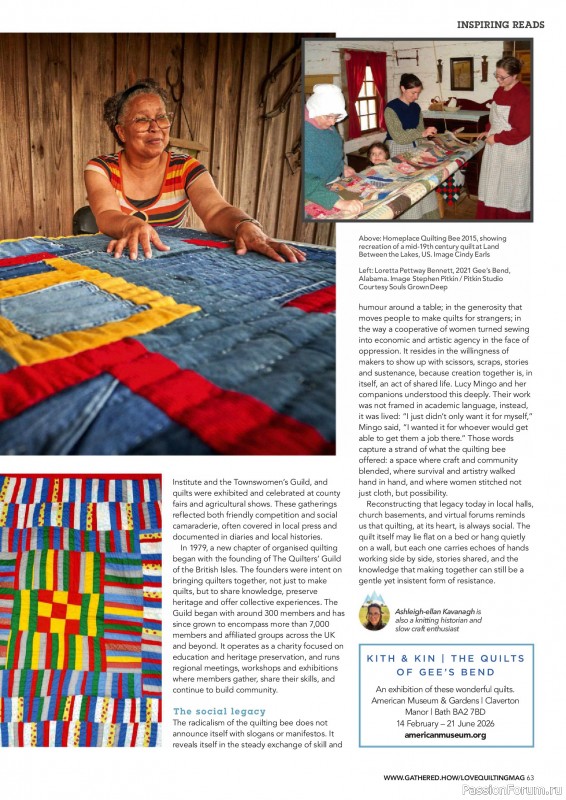 Коллекция проектов для рукодельниц в журнале &laquo;Love Patchwork & Quilting №160 2026&raquo;