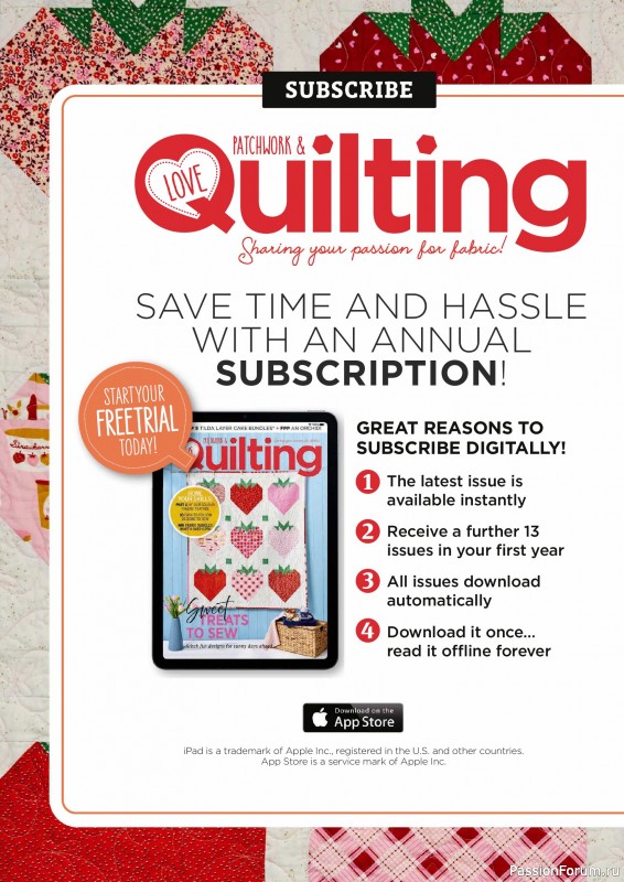 Коллекция проектов для рукодельниц в журнале &laquo;Love Patchwork & Quilting №162 2026&raquo;