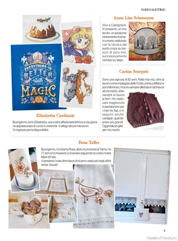 Коллекция проектов для рукодельниц в журнале &laquo;Mani di Fata - Marzo 2026&raquo;