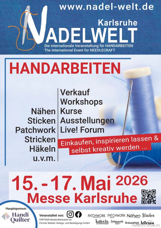 Коллекция проектов для рукодельниц в журнале &laquo;Patchwork & Nahen №3 2026&raquo;