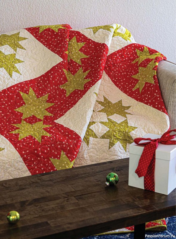 Коллекция проектов для рукодельниц в журнале &laquo;Quick+Easy Quilts - Winter 2026&raquo;