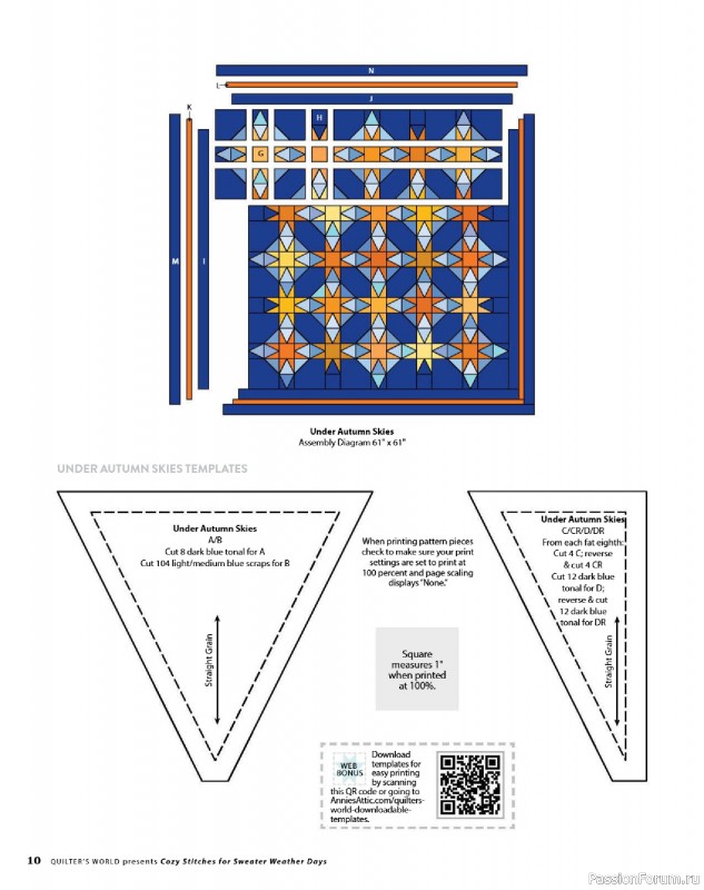 Коллекция проектов для рукодельниц в журнале &laquo;Quilter's World Specials - Late Autumn 2026&raquo;