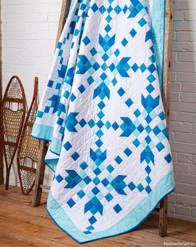 Коллекция проектов для рукодельниц в журнале «Quilter's World - Winter 2025»