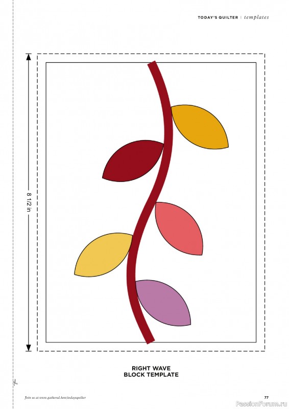 Коллекция проектов для рукодельниц в журнале «Todays Quilter №134 2025»