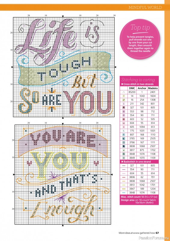 Коллекция вышивки в журнале «Ultimate CrossStitch Collection - Contemporary 2026»