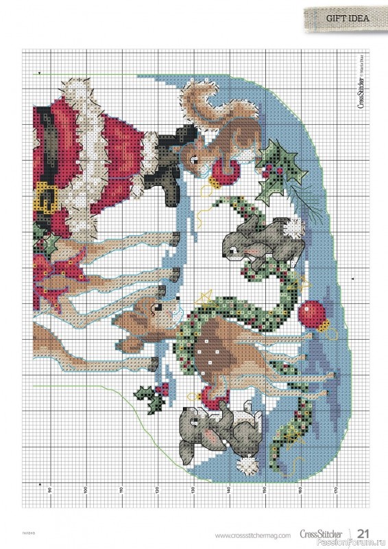 Коллекция вышивки в журнале «CrossStitcher №403 2023»