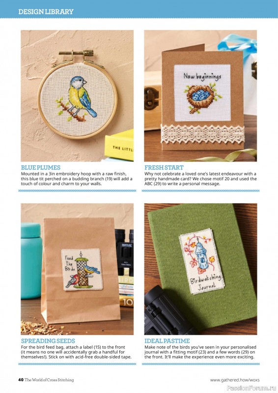 Коллекция вышивки в журнале &laquo;The World of Cross Stitching №377 2026&raquo;